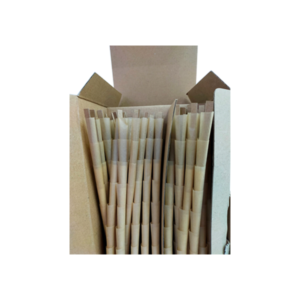 900 x Mountain High Small 1 1/4 Pre-Rolled BULK Cones Natural
