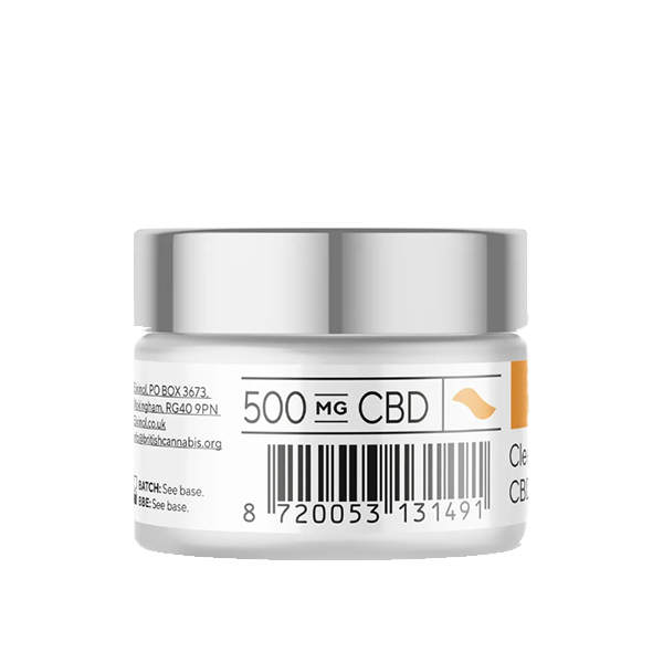 Elixinol Skin 500mg CBD Cleansing  Balm - 50ml