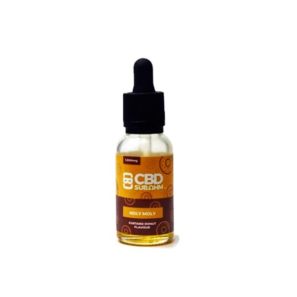 CBD Asylum 500mg CBD Sub Ohm Eliquid 25ml Shortfill (70VG/30PG)