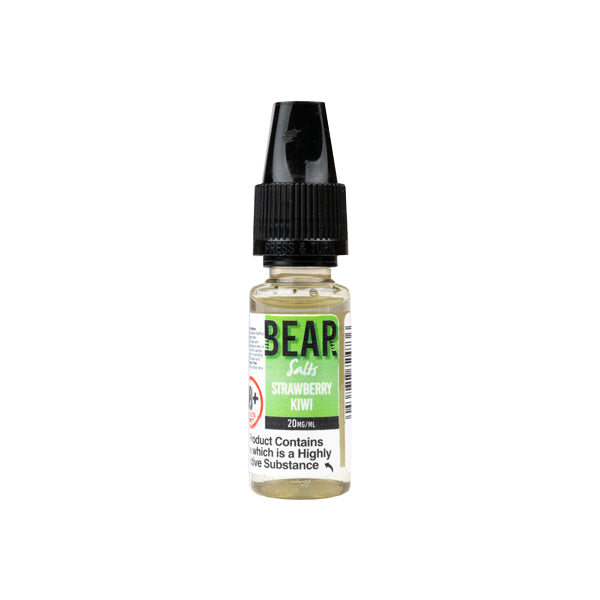 20mg Bear Flavours Vape 10ml Nic Salts (50VG/50PG)