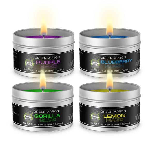 Green Apron’s Terpenes Infused Soy Candles - 200g