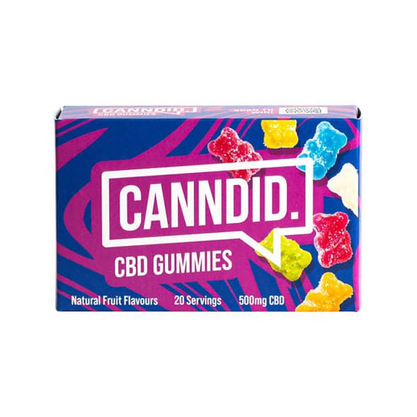 Canndid 500mg CBD Gummies - 20 Pieces