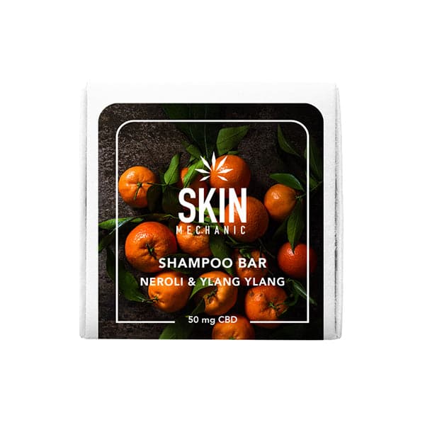 Skin Mechanic 50mg CBD Neroli &amp; Ylang Ylang Shampoo Bar 100g