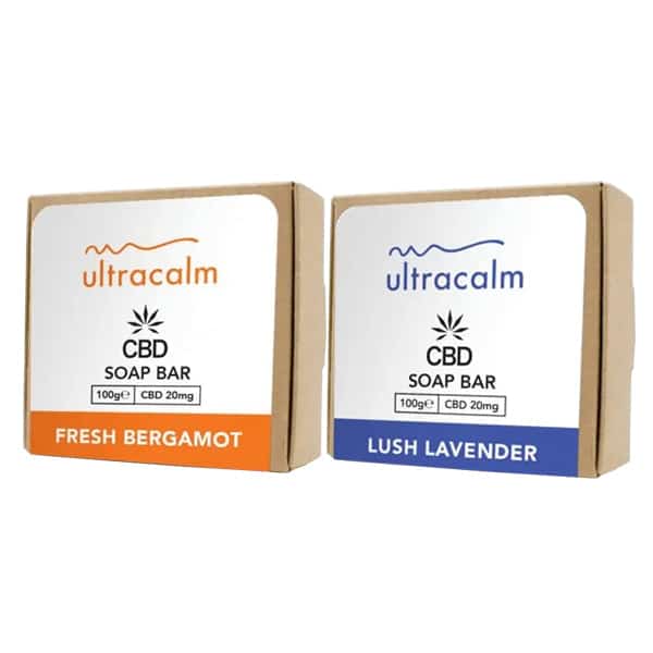 Ultracalm 50mg CBD Luxury Essential Oil CBD Soap Bar 100g (BUY 1 GET 1 FREE)
