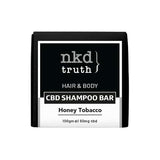 NKD 50mg CBD Speciality Body &amp; Hair Shampoo Bar 100g - Honey Tobacco
