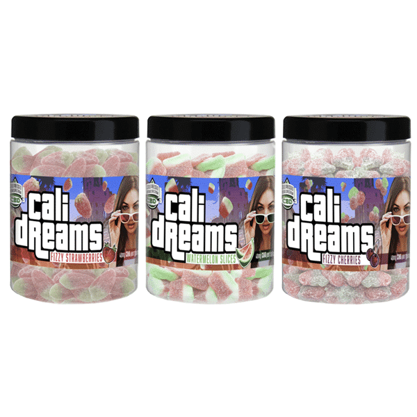 Cali Dreams 1600mg Cold Pressed CBD Gummies - 40 Pieces