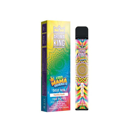 Aroma King Mama Huana 500mg CBD Disposable Vape Device 700 Puffs