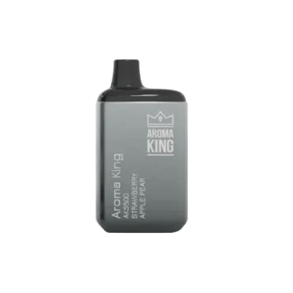 0mg Aroma King AK5500 Metallic Disposable Vape Device 5500 Puffs